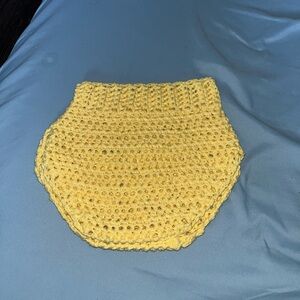 Crochet baby diaper cover